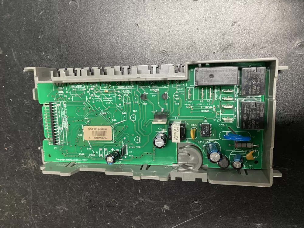 Whirlpool  Kenmore  Amana  Estate W10254542 W10298340 WPW10298340 W11202742 PS12349159 Dishwasher Control Board