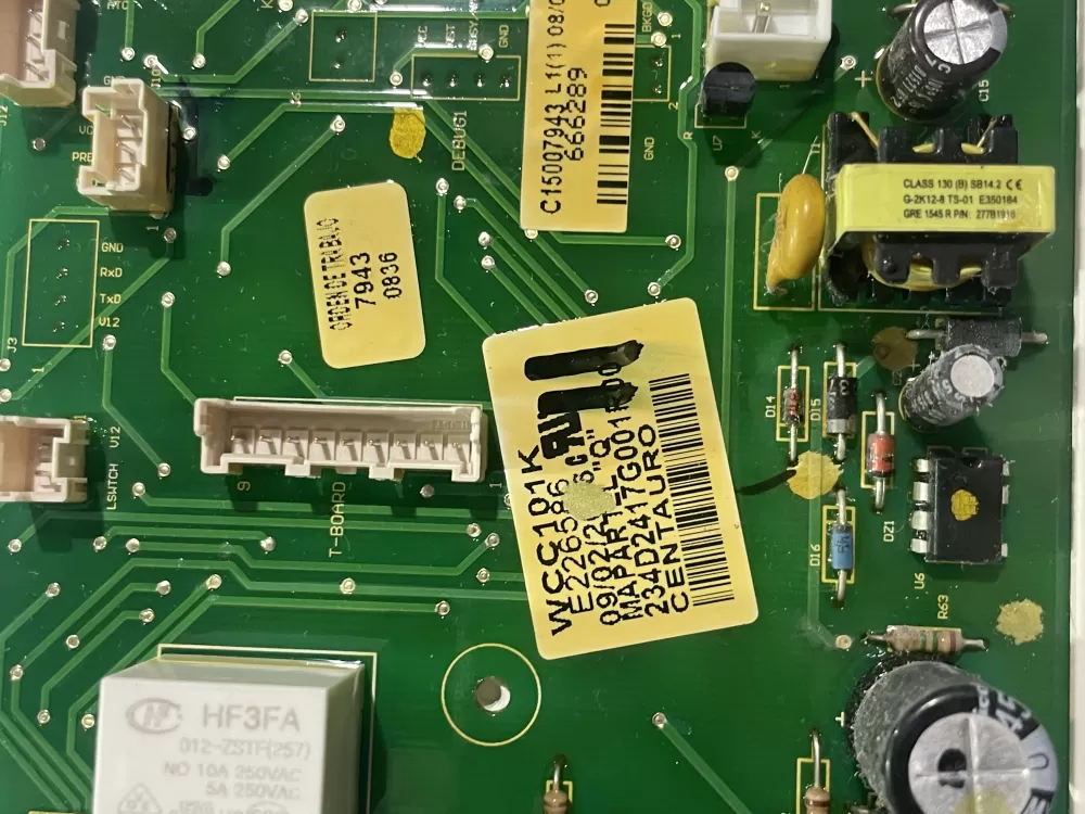 GE Hotpoint 234D2417G001 Washer Control Board AZ168025 | Wm584