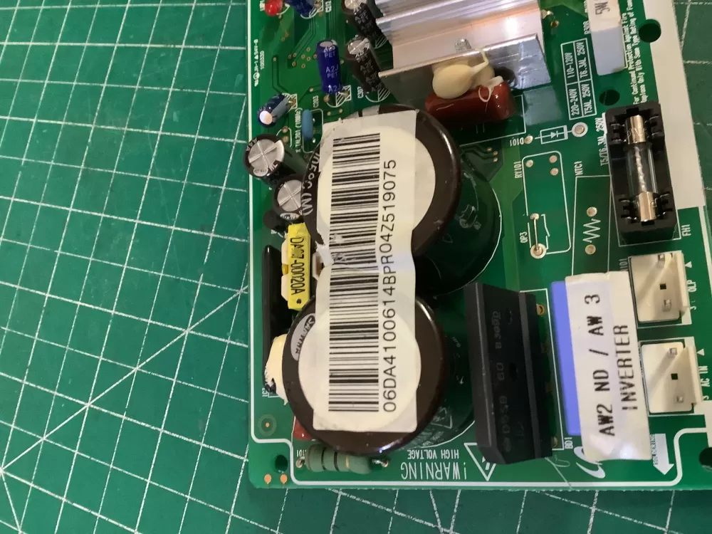 Samsung DA41 00585A 00614B Refrigerator Control Board Inverter AZ185112 | NR2718