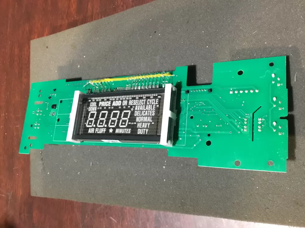 Whirlpool W10852653 Washer Control Board LCD Display Interface AZ81909 | NR871
