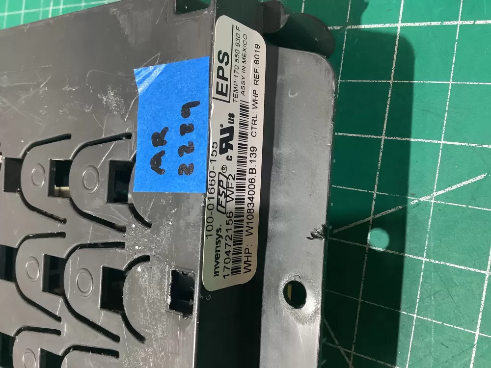 Whirlpool W10834006 Range Control Board AZ193576 | AR2229