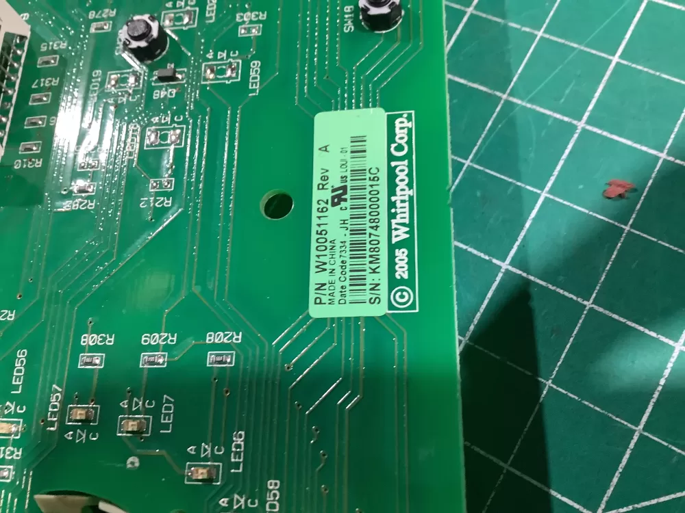 Whirlpool Dryer W10051160 W10051162 Control Board AZ144571 | NR2430