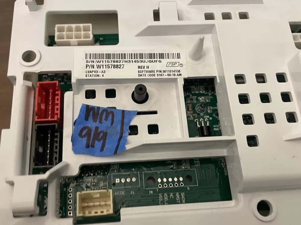 Whirlpool W11211482 W11256105 W11476586  Washer Control Board AZ102140 | Wm919
