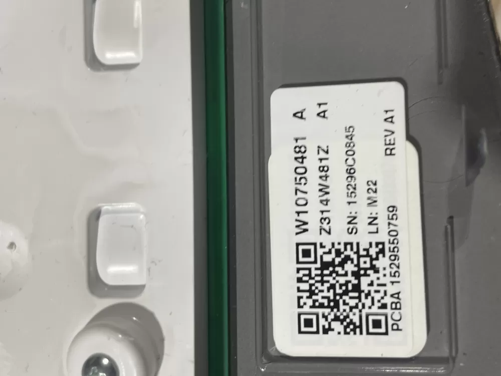 Whirlpool W10433090 W10750481 W10814583 Washer Control Panel AZ88673 | Wmv204