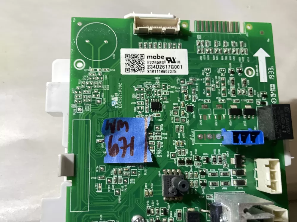 GE WH16X27251 234D2617G001 Washer Control Board AZ106990 | Wm1671