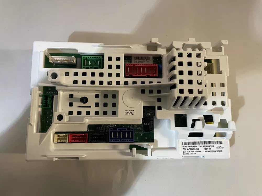Whirlpool KitchenAid Roper Estate AP5951795 W10683781 PS10057020 W10683781 M Washer Control Board