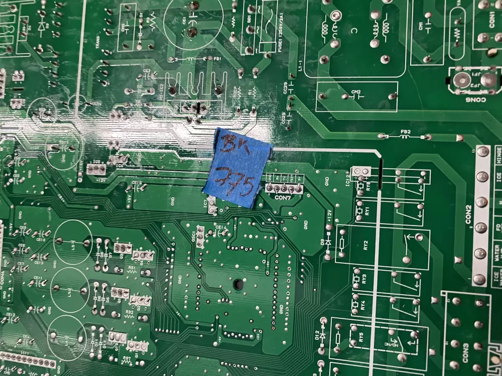 LG EBR67348002 Refrigerator Main Control Board PCB AZ23728 | BK775