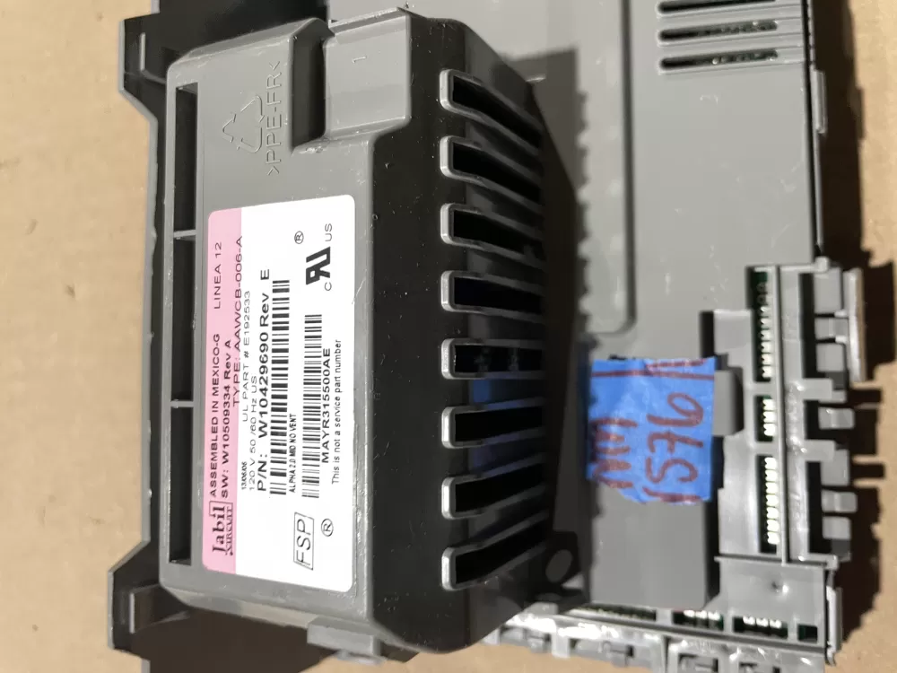Whirlpool W10429690 W10422888 AP5650104 Washer Control Board AZ64591 | Wmv576