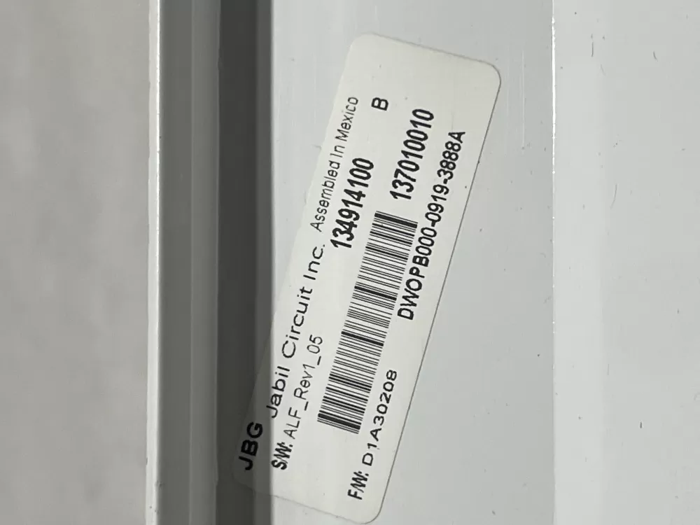 Frigidaire 134914100 Dryer Control Board AZ150963 | Wmv779