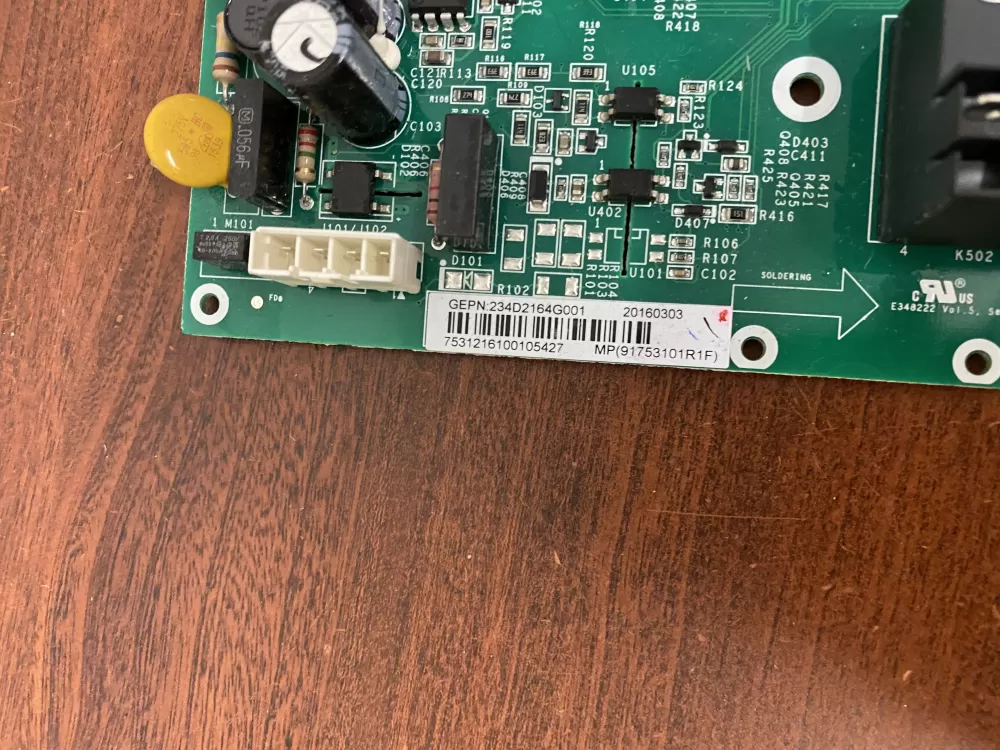 GE 234D2164G001 234D2315G002 Dryer Control Board AZ53823 | BK1862