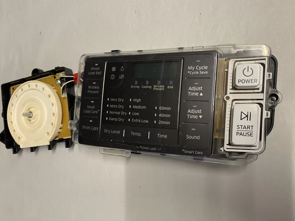 Samsung DC92-01607H DC9201607H Dryer Control Board Interface