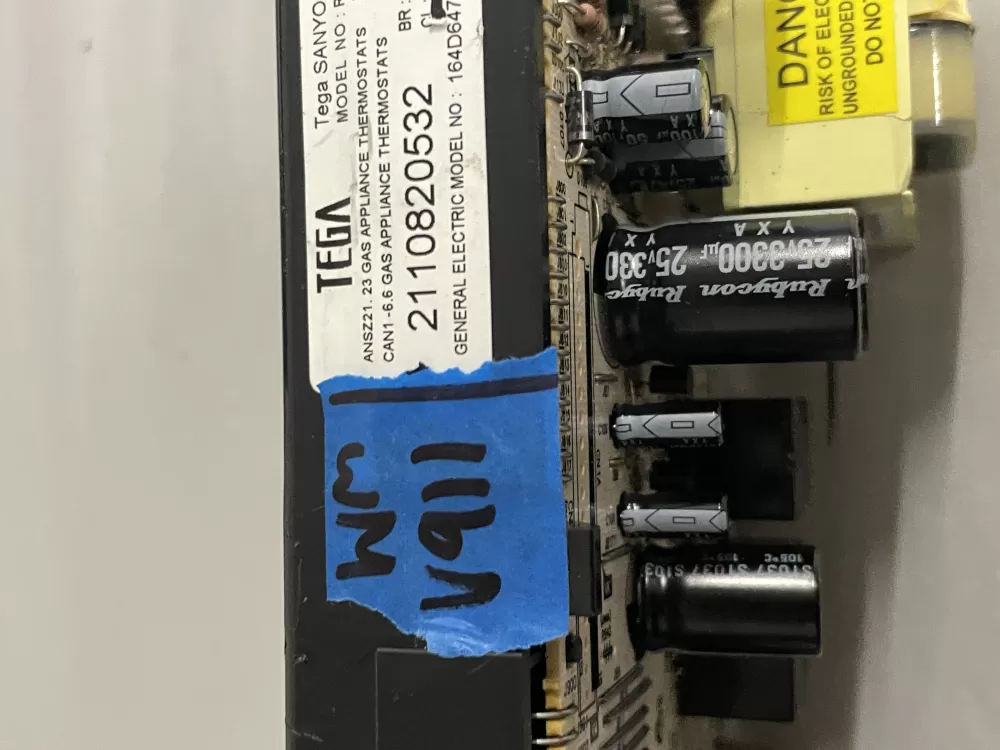 GE 164D6476G067 WB27K10320 Range Control Board Clock AZ204999 | Wmv911