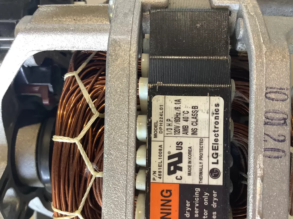 Kenmore  LG 4681EL1002A 4681EL1008B 4681EL1008H 4681EL1008A Dryer Motor