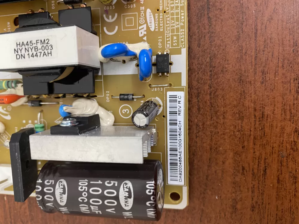 Samsung DA92 00486A Refrigerator Control Board AZ33412 | BK1685