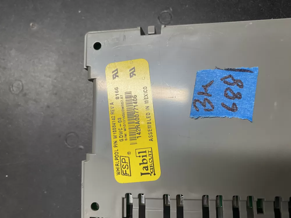 Whirlpool KitchenAid Kenmore Estate Dishwasher Control Board AZ18480 | BK688