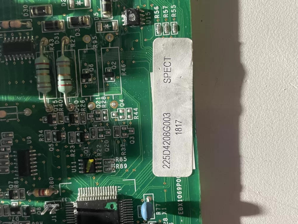 GE 225D4208G003 EBX1069P007 Refrigerator Control Board AZ40005 | Wm380