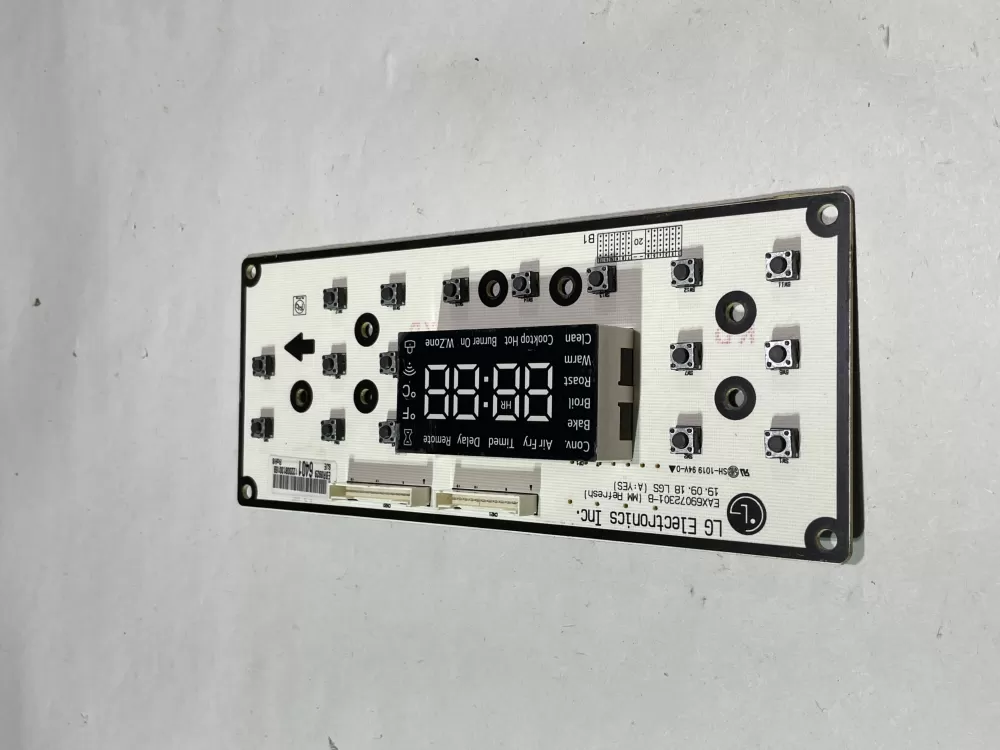 LG EBR89296401 Range Control Board Pcb Display Assembly