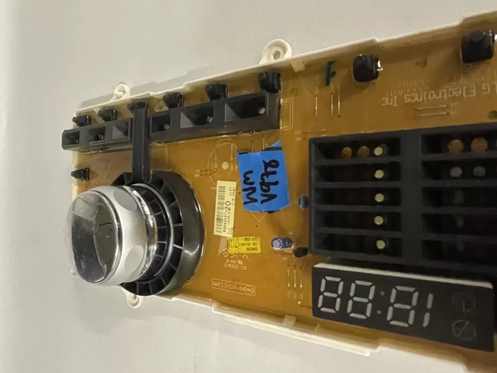 LG EBR62267120 Washer Control Board AZ225208 | Wmv978