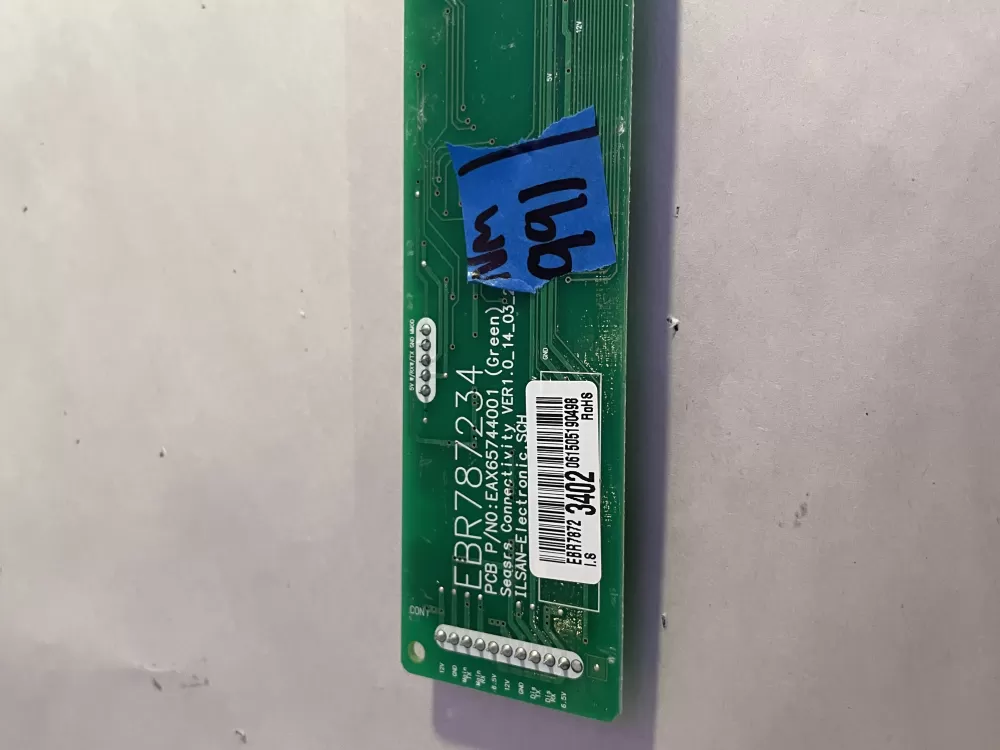 LG EBR78723402 Refrigerator User Interface Control Board AZ195739 | Wm991