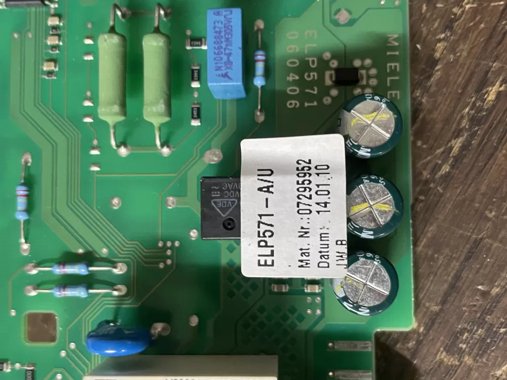 Miele Control Board ELP571060406 07295952 06905200 AZ53540 | Wm1897