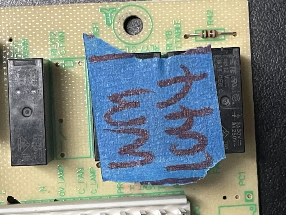 GE Hotpoint WB27X11215 MD12011LD Microwave Control Board AZ19305 | WM1044