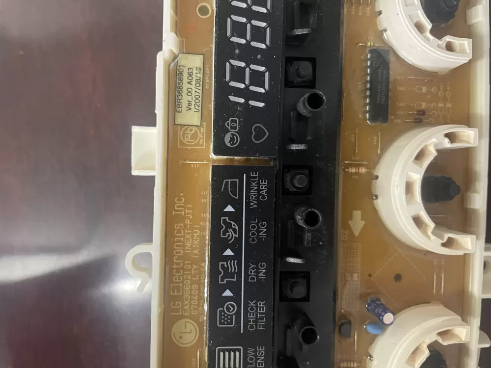 LG EBR36858901 EAX36602101 Dryer Control Board AZ30197 | KMV86