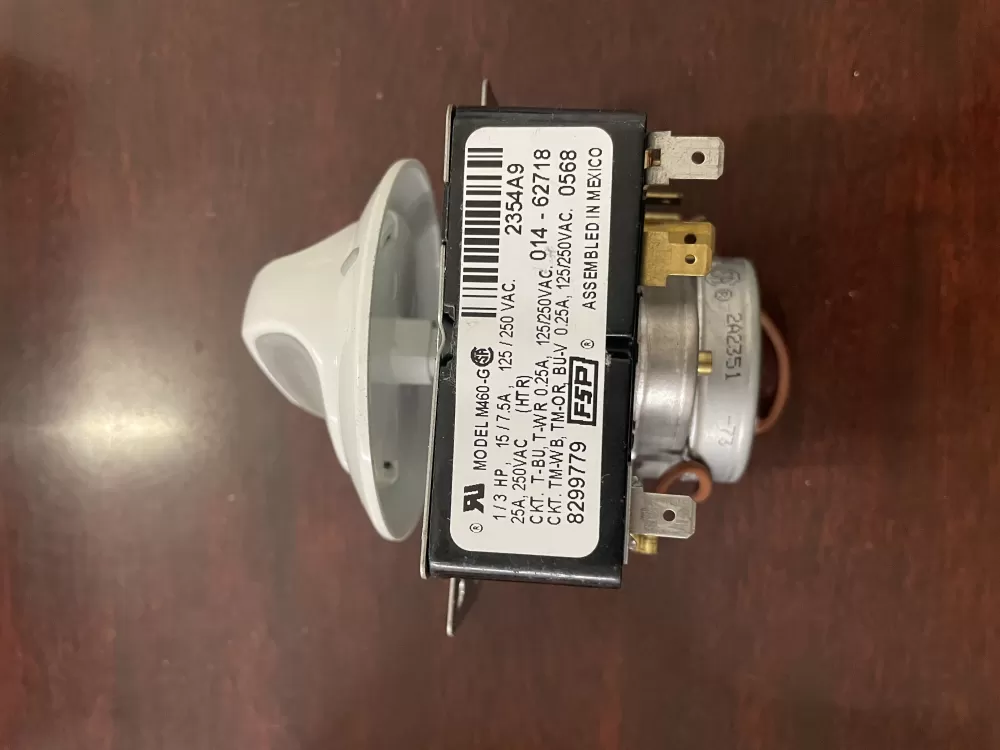 Whirlpool  Maytag  Kenmore  Amana AP6012587 8299779 8299779R WP8299779 PS11745797 Dryer Timer