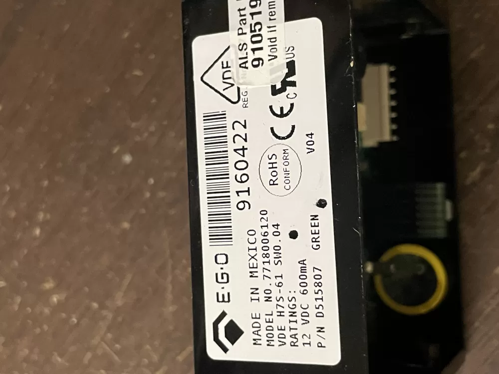 Speed Queen D515807 514137 Dryer UI Control Board AZ45430 | Wm1770