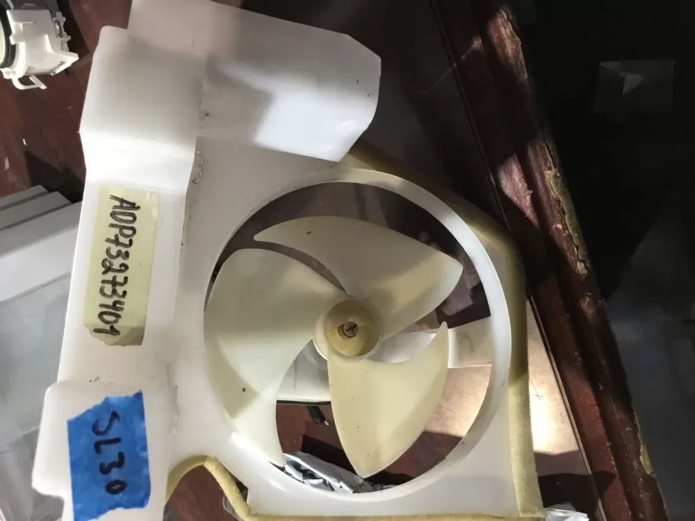 LG ADP73273401 Refrigerator Condenser Fan Motor Assembly