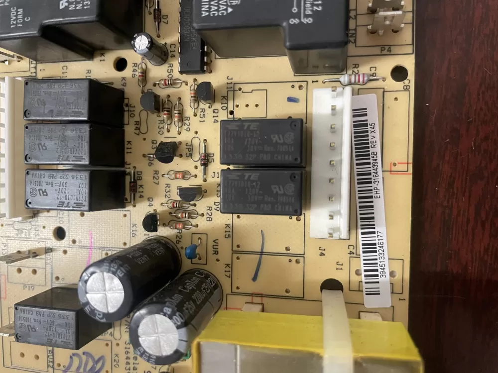 Frigidaire 316443945B Range Oven Control Board Dual Relay AZ37045 | KM91