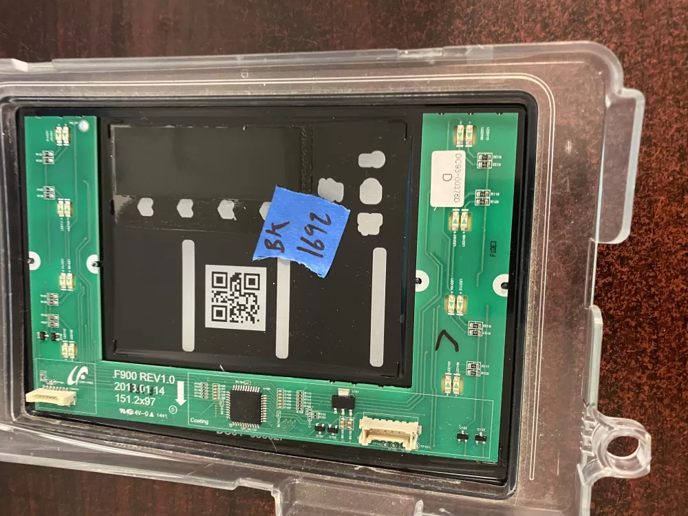 Samsung DC92-01607J DC94-06643A Dryer UI Control Board AZ34099 | BK1692