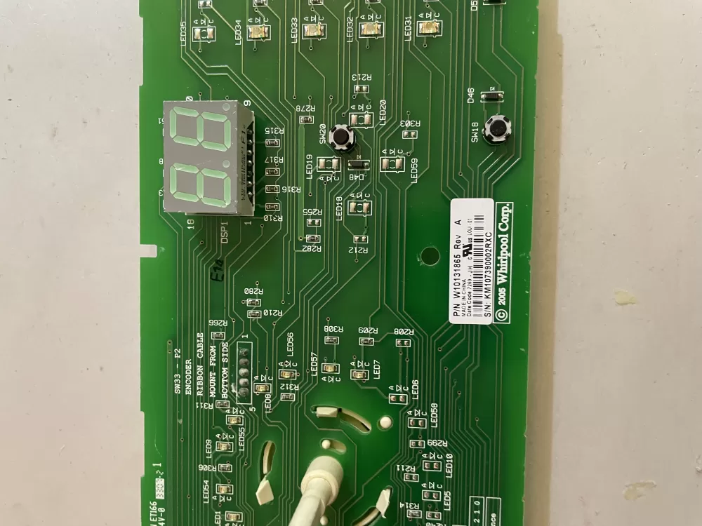 Whirlpool Kenmore W10131865 W10131871 Washer Board Control AZ159109 | KM857