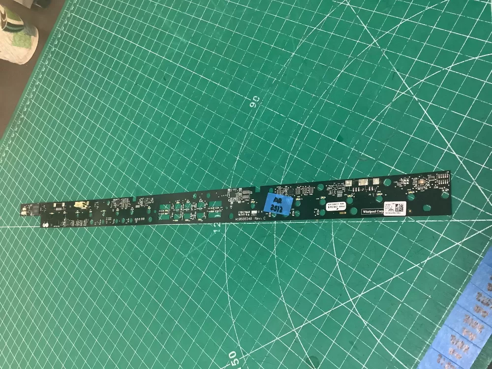 Whirlpool Dishwasher Interface Board Part #W10688348 Rev C AZ227118 | AR2512