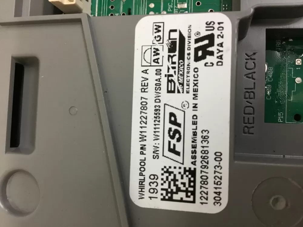 W10918994 W11131683 W11170192 Dishwasher Control Board AZ31446 | NR1671