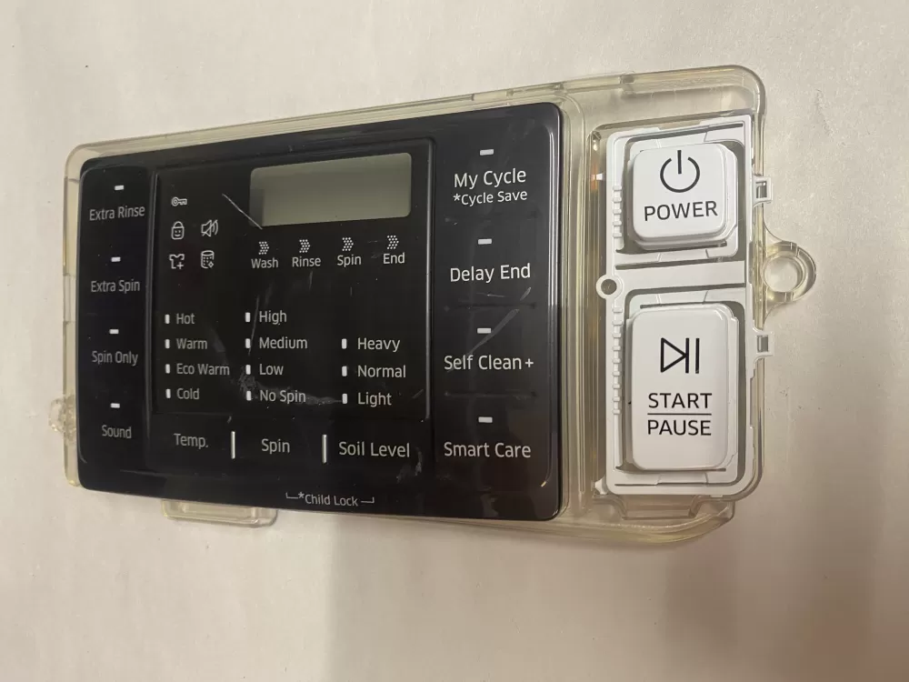 Samsung DC92-01607J  AP6243588  DC94-06643A  DC93-00376D  PS12084833 Dryer UI Control Board