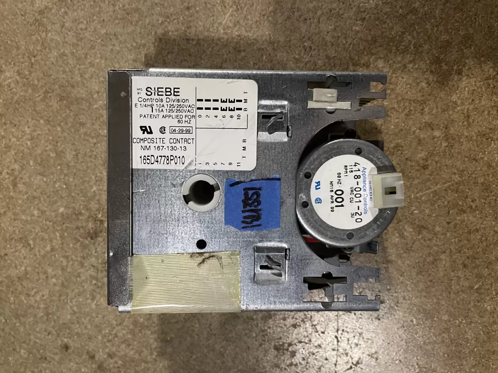 GE Kenmore 165D4778P010 79 Dishwasher Timer AZ24932 | KM351