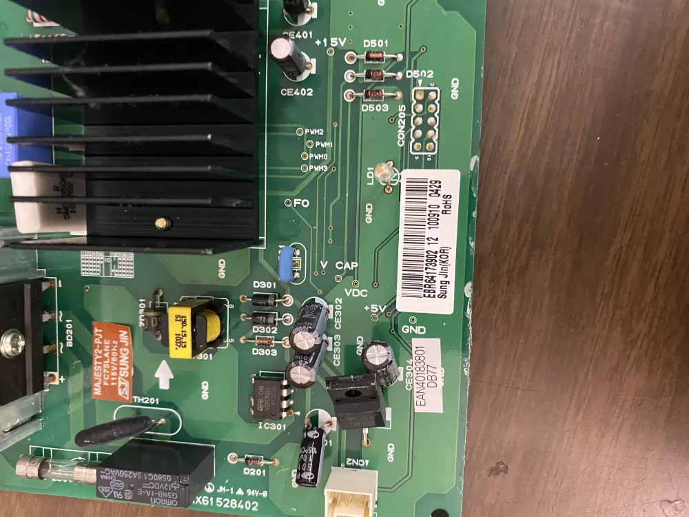 Kenmore LG EBR64173902 Refrigerator Control Board Electronic AZ40019 | BK1284