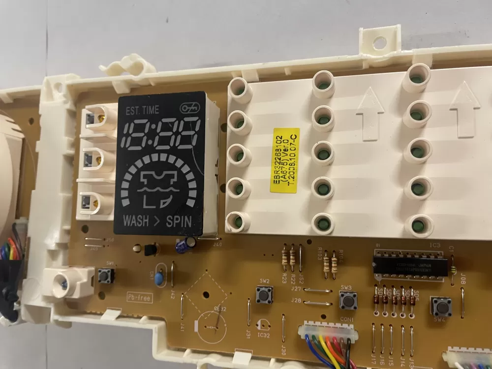 LG EAX32221201 EBR32268102 Washer Control Board AZ107674 | KMV239