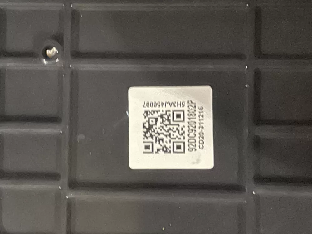 Samsung DC92 01802P Washer Control Board AZ33854 | Wmv363