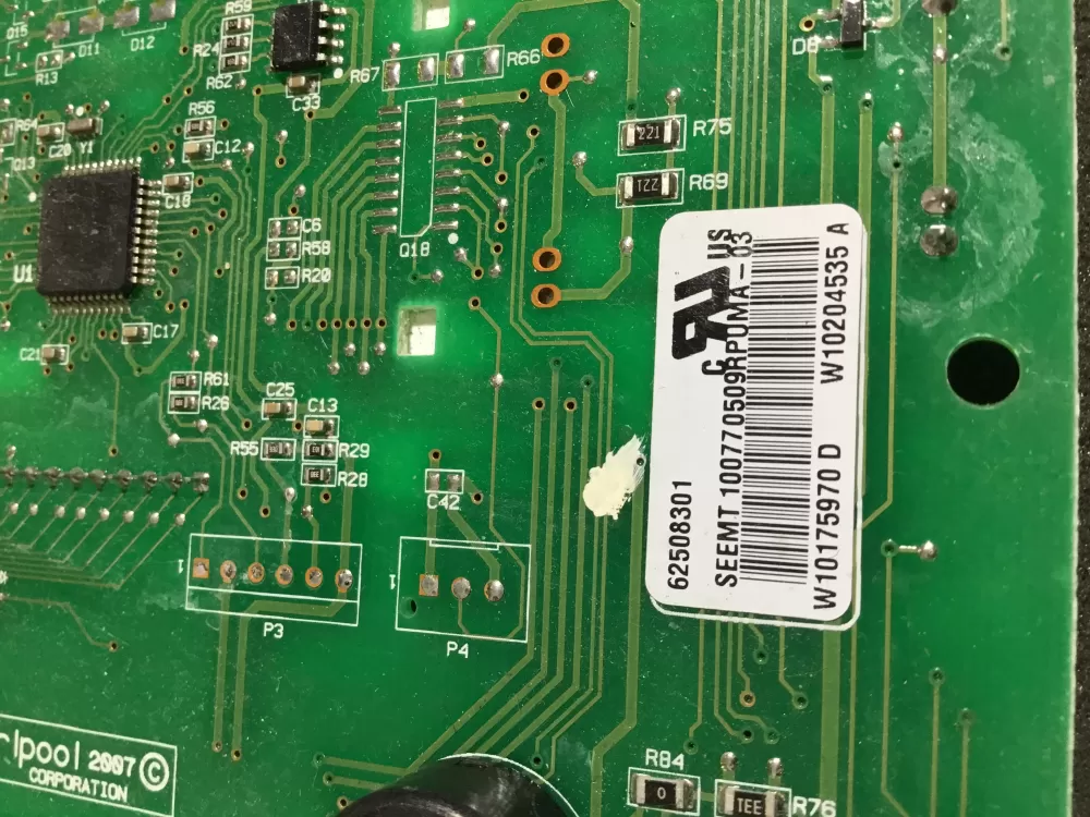 Whirlpool Kenmore W10175970 Refrigerator Control Board AZ95777 | NR51