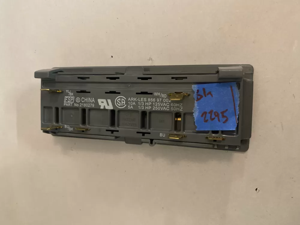 Whirlpool Kenmore Roper 2180279 Refrigerator Dispenser Panel AZ127232 | BK2295