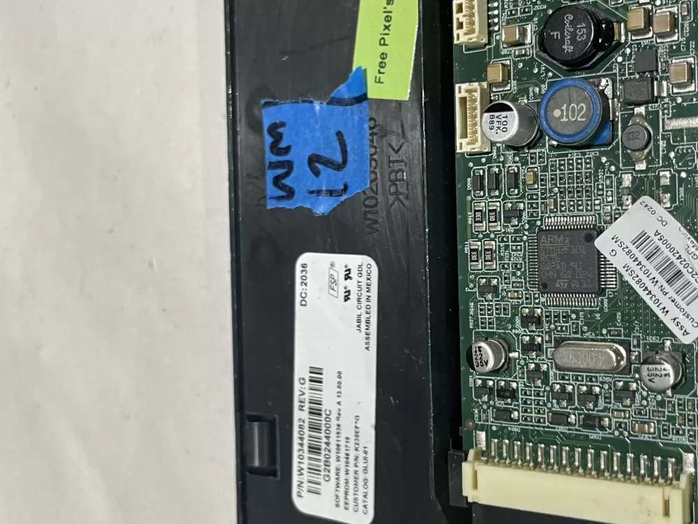 Whirlpool W10344082 Range Jenn Air Control Board AZ152456 | Wm12