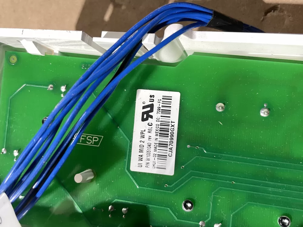 Whirlpool W10051040 Washer Control Board AZ64754 | Wmv580