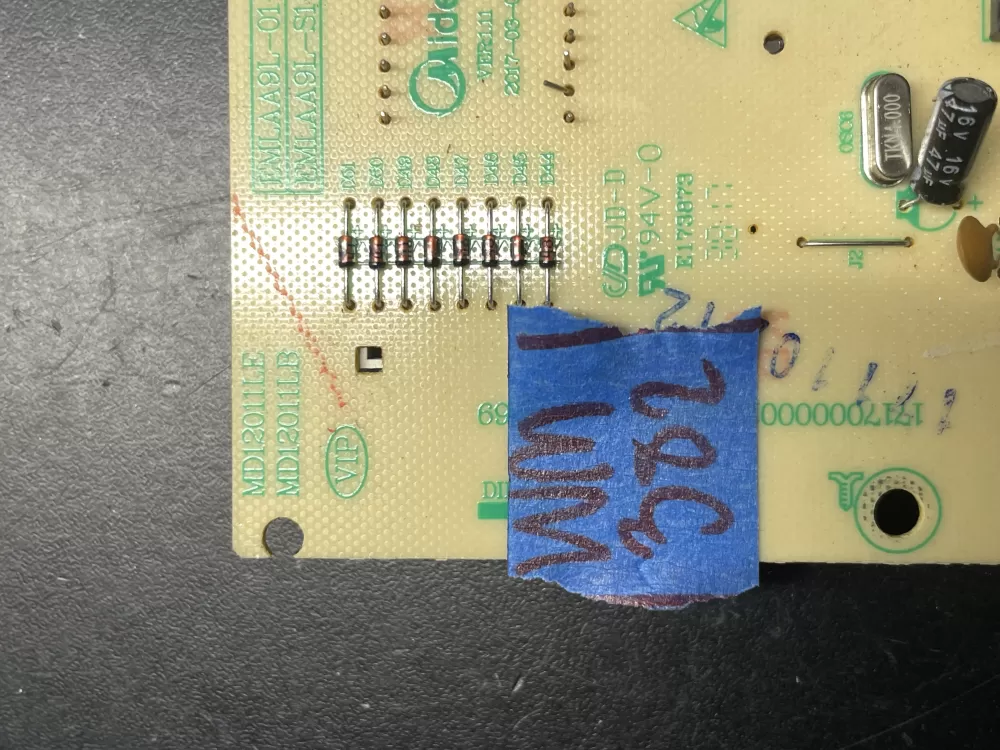 Midea Kenmore MD12011LE EMLAA9L-S1-K Microwave Control Board AZ36546 | Wm382