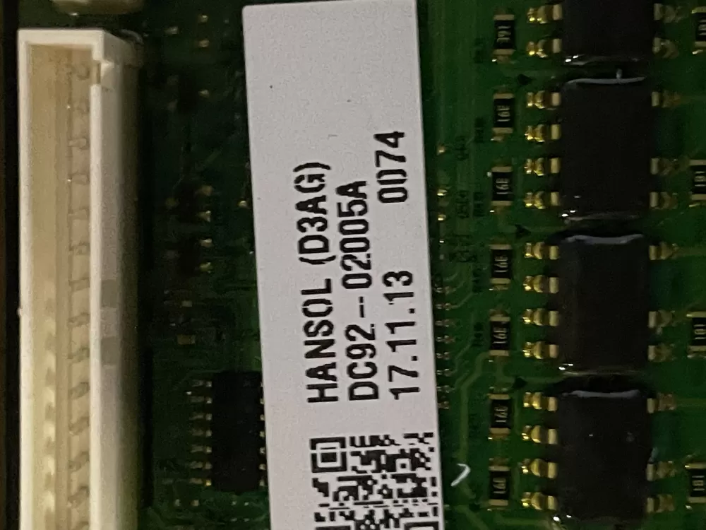 Samsung DC92 02001A AP6243666 DC92 02005A Washer Control Board AZ34311 | Wmv375