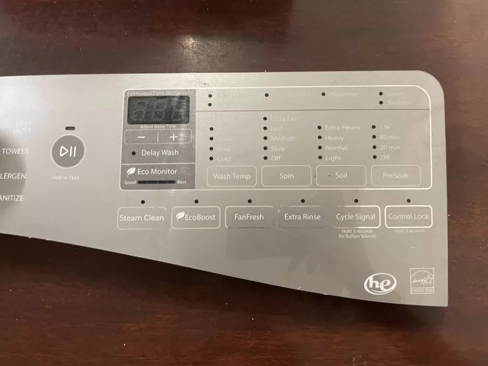 Whirlpool W10750482 PS11703033 Washer Control Board Panel AZ46878 | KMV217