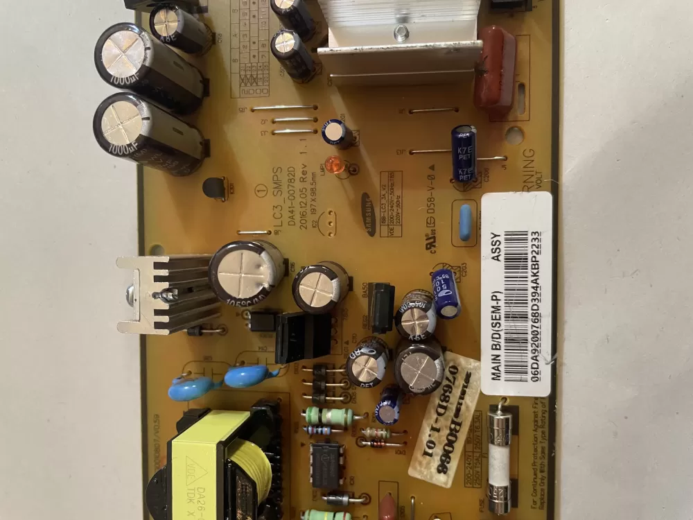 Samsung DA92 00768D Refrigerator Control Board Inverter AZ151679 | KM1972