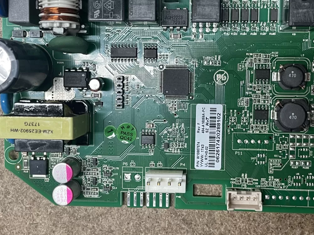Amana W11043763 PS12070401 Refrigerator Control Board AZ20342 | KM1649