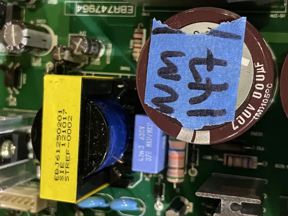 LG EBR74796401 Refrigerator Control Board AZ30068 | WM947