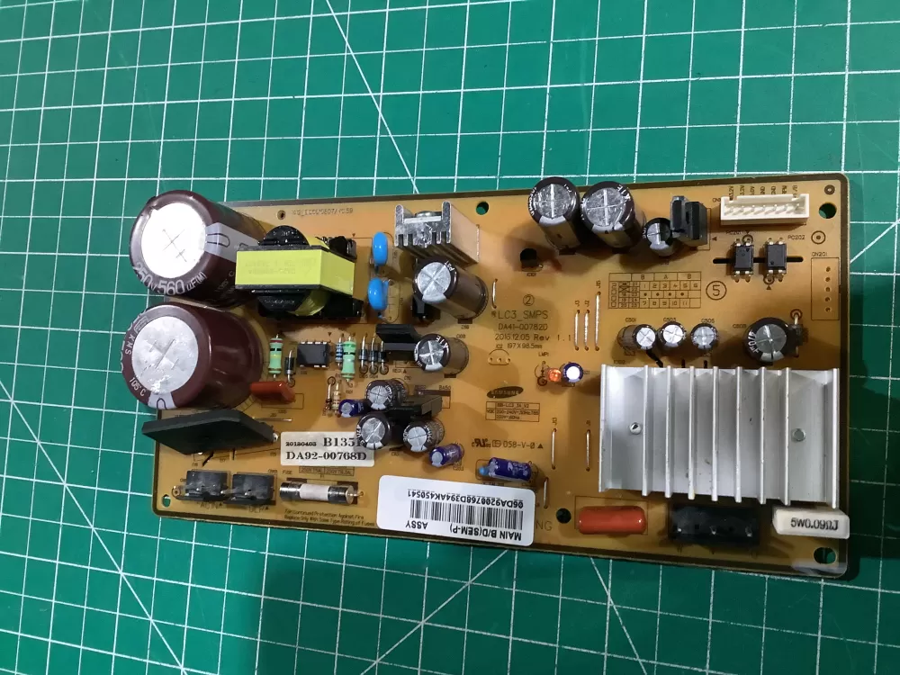 Samsung DA92-00768D Refrigerator Control Board Inverter